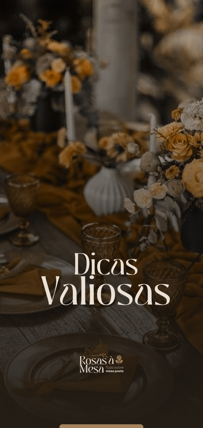 DICAS VALIOSAS